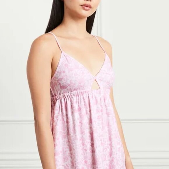 Hill House Other - Hill House The Aurora Sleep Dress Nightgown Pink Sherwood Forest Size Me…